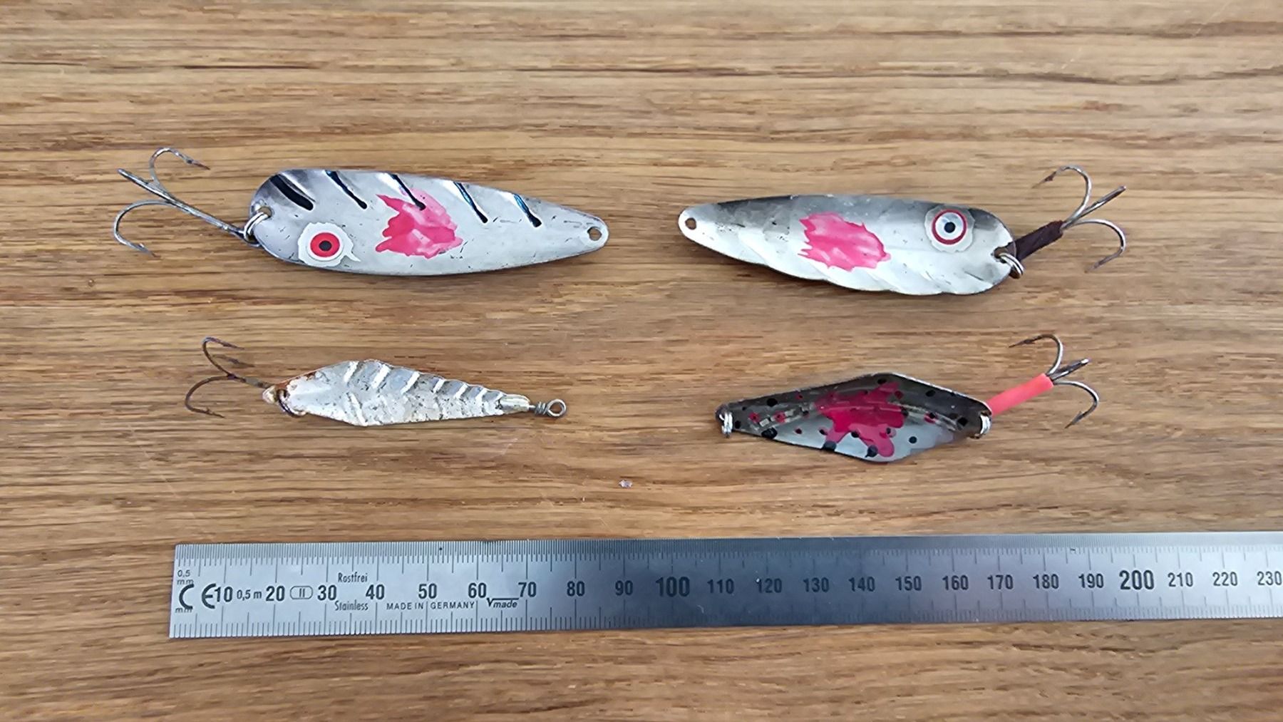 Esche: Angelköder Blinker Schlepplöffel diverser Marken Nr. G36 – Usato da Abtwil SG venduto da Fischerei_Artikel 1