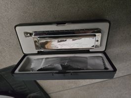 Harmonica Chromatique, comme neuf, avec étui!