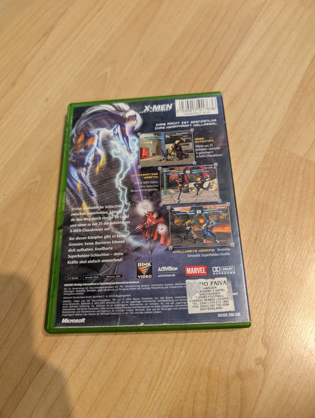 Giochi: X men next dimension Microsoft Xbox – Usato da Giubiasco venduto da Ticinerd 1