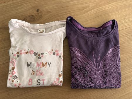 2x Langarmshirts Gr.98, Sommerliches Set