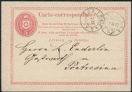 GRS Pontresina - Zwergstempel - Karte - ab Castasegna GR