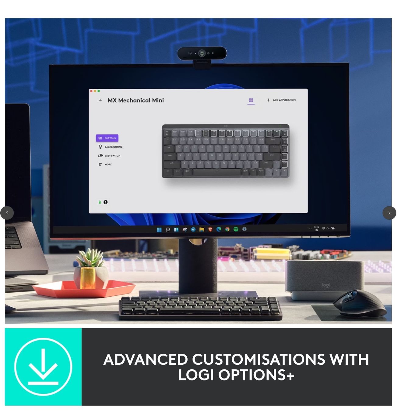 Logitech Claviers: Logitech MX Mechanical Mini – Neuf (Voir description) à Dietikon par swicki 6