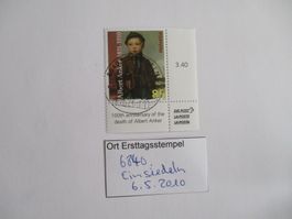 Voll Ort Ersttagsstempel 6840 Einsiedeln
