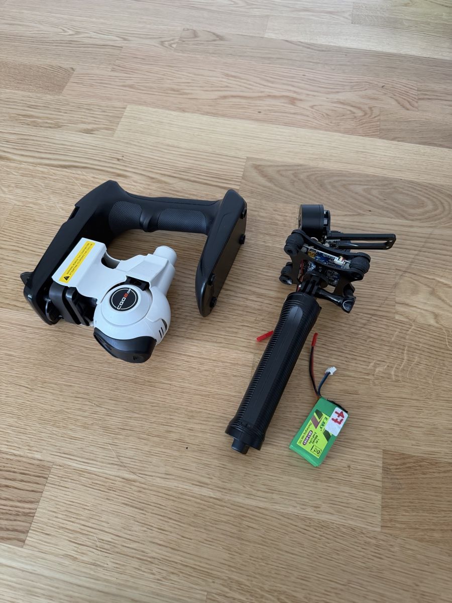 Action Cam: 2 Kamera-Gimbals – Usato da Aesch BL venduto da nib_w2hb