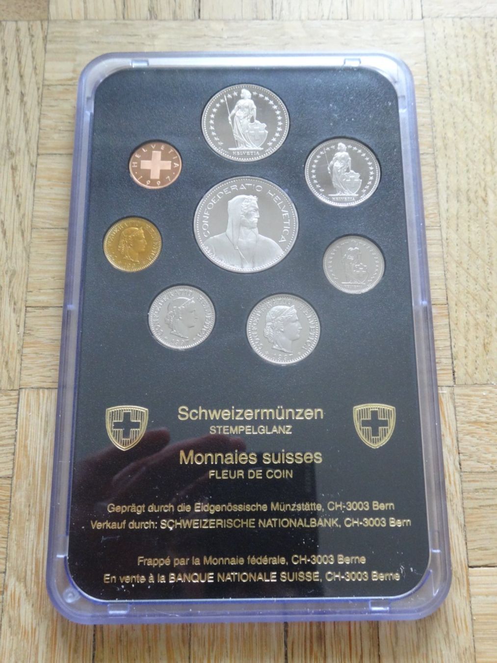 Tutti le monete: Münzsatz 1997 – Usato da Romanel-sur-Lausanne venduto da Swift13 1