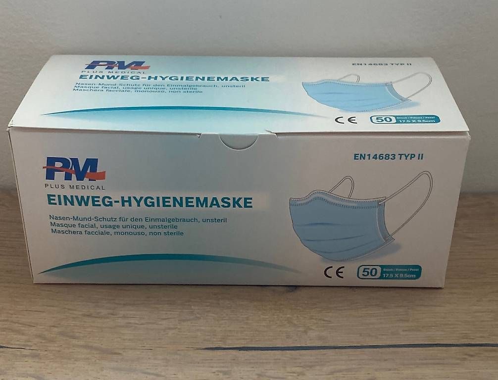 Prodotti per la cura medica: 6 Pack Einweg Hygienemasken / 1 Pack Eimweg Atemschutzmaske – Usato da Erlinsbach SO venduto da ren_rvc9 3