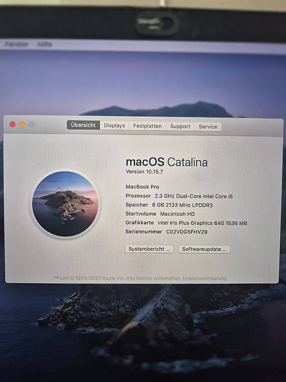 Notebook: MacBook Pro 13" (2017, A1708) – Usato da Basel venduto da MadameDupont01 1