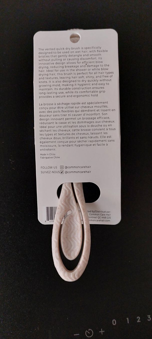 Altro per la cura dei capelli: Haarbürste Common Care Vented Quick Dry – Nuovo e nell'imballaggio originale da Samstagern venduto da Bladetigi 1