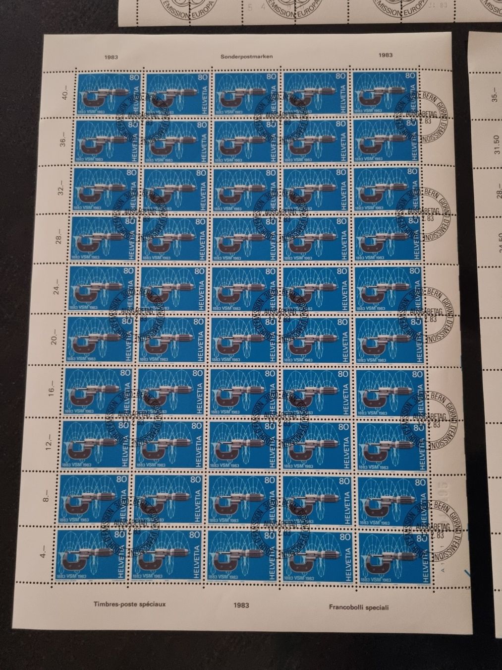 Tous les timbres: diverse CH  Bogen mit ET Stempel : KP 365.-- – D'occasion à Gümligen par Geniusbuy 4