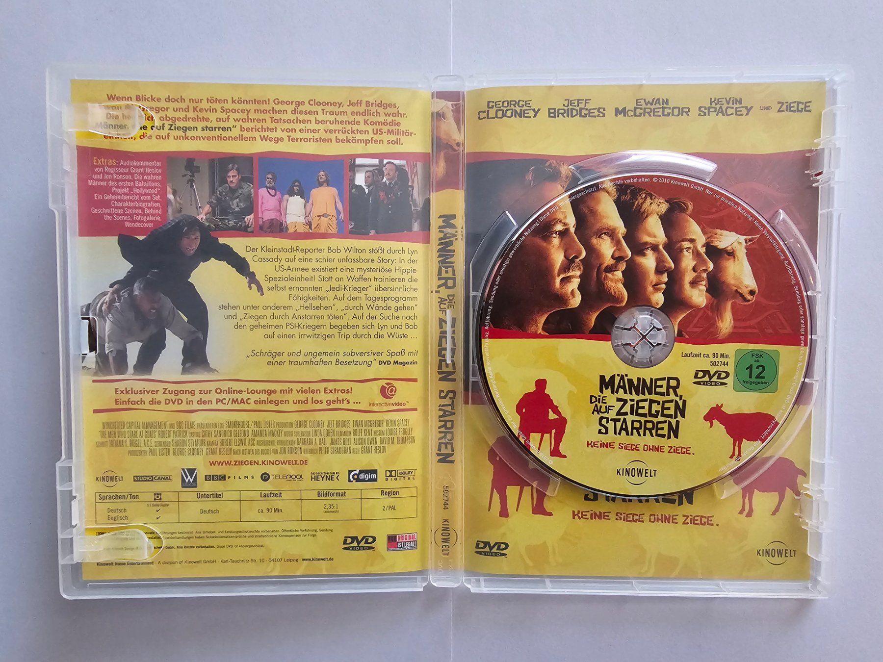 Tutti i DVDs: MÄNNER DIE AUF ZIEGEN STARREN – Usato da Kreuzlingen venduto da pas_9vzh 2