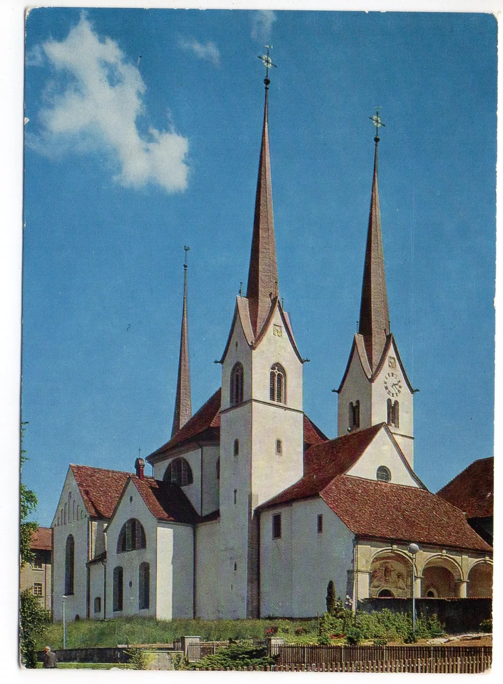Ansichtskarten: MURI AG Klosterkirche – Gebraucht aus Jona von philajona