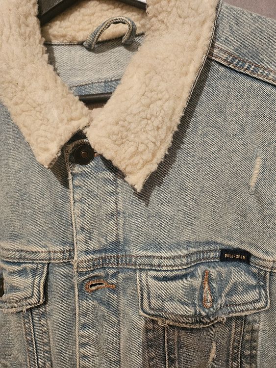 Veste jean homme discount pull and bear