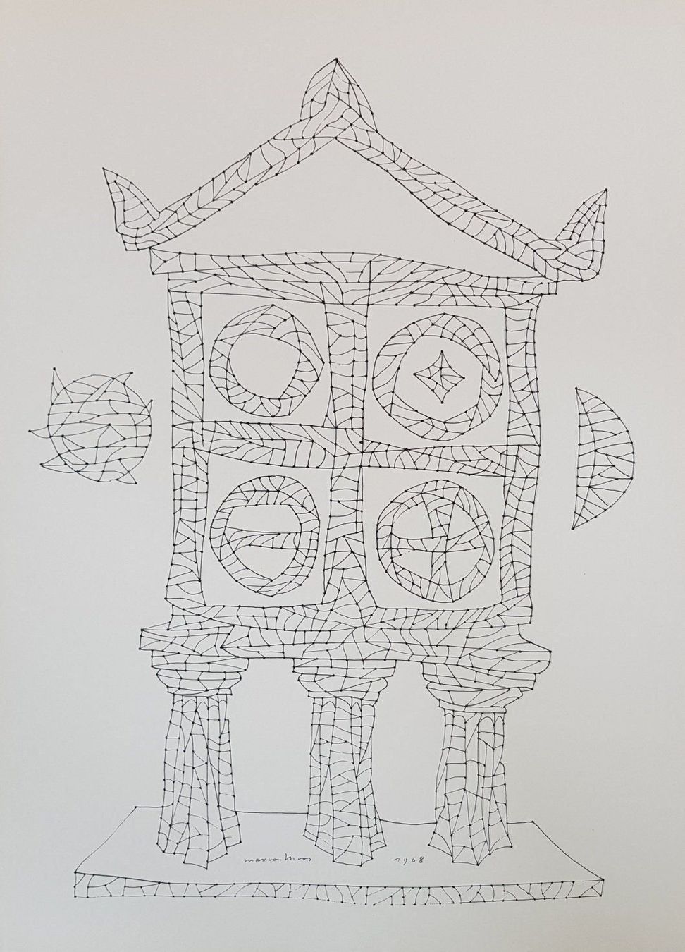 Grafica & Litografie: Max von Moos - Grosse Lithographie -   Schweizer Kunst – Usato da Horw venduto da Kunstreich7