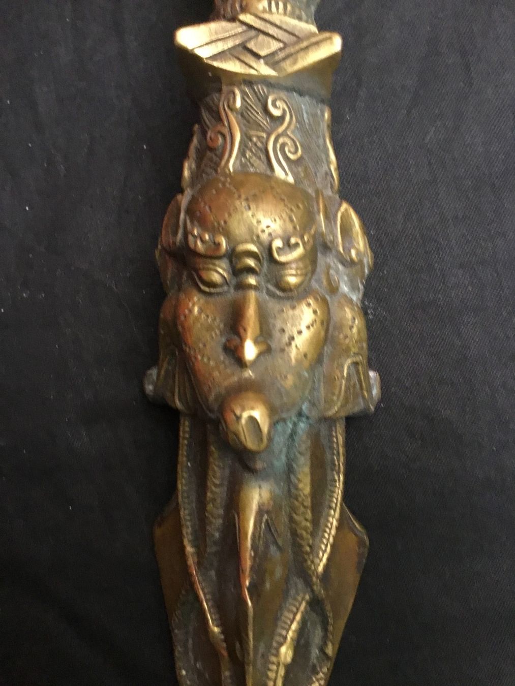 Skulpturen & Statuen: Tbetische Phurbu Bronze – Gebraucht aus Schlieren von Jeajet 3