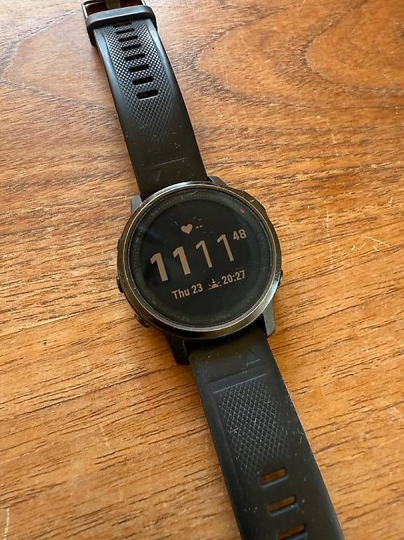 Garmin Smartwatch: Garmin Fenix 6s Pro mit defektem HF Sensor – Usato da Münchenstein venduto da sugo0815