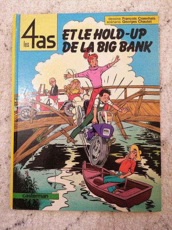Les 4 As et le Hold-up de la Big Bank - Les 4 As, tome 22