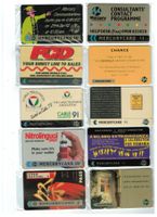 10 Telefonkarten Mercury GB originalverpackt