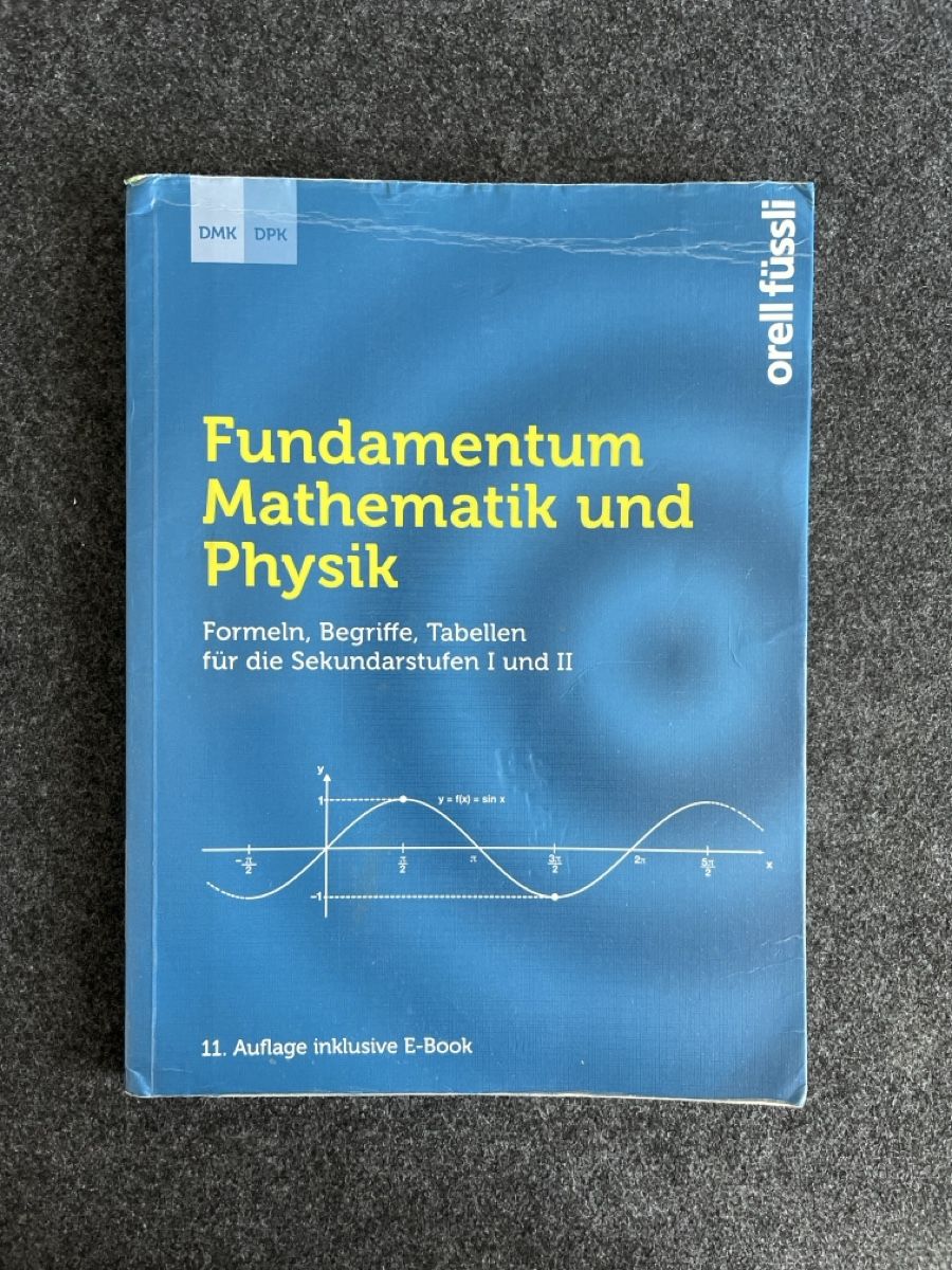 Libri: Fundamentum Mathematik und Physik. 11. Auflage – Usato da LUZERN venduto da Zhin369