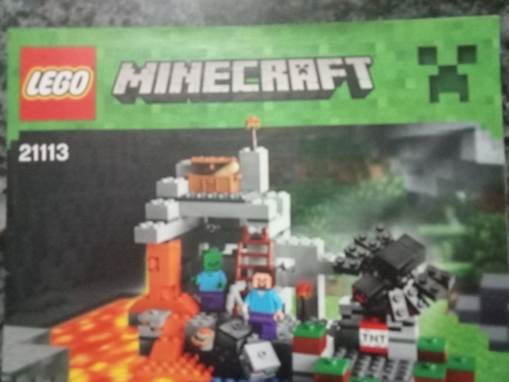 Lego Kit di costruzioni: LEGO Minecraft 21113, Die Grotte – Usato da Oberurnen venduto da simgug