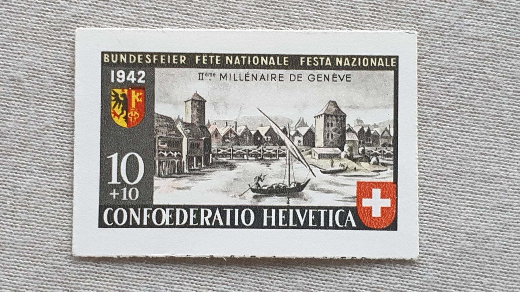Tutti i francobolli: (669) Pro Patria 1942 postfrisch* – Usato da Schwarzhäusern venduto da Inot3 1