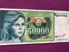 ZA 6000102 - Belgrad 1988 - YU - 50000 Dinara - DUBROVNIK