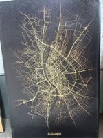Canvas Budapest by night - 30x45cm