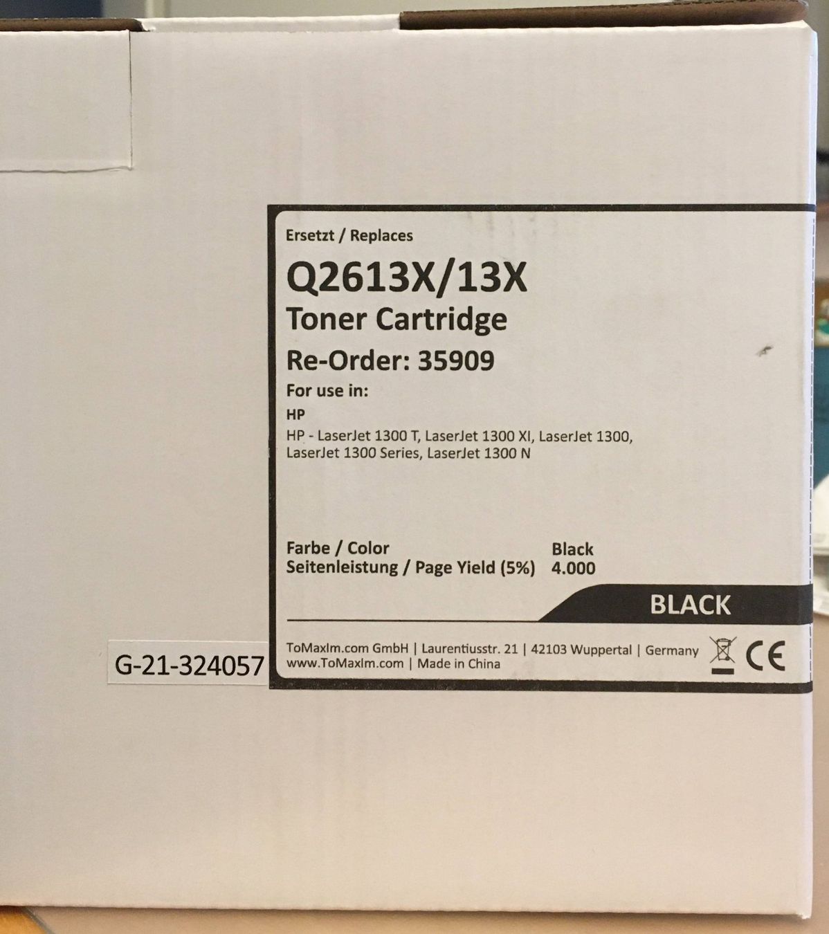 Hewlett Packard Druckerpatronen & Toner: Toner HP Laserjet 1300 neu – Neu und originalverpackt aus Zürich von Derrick8