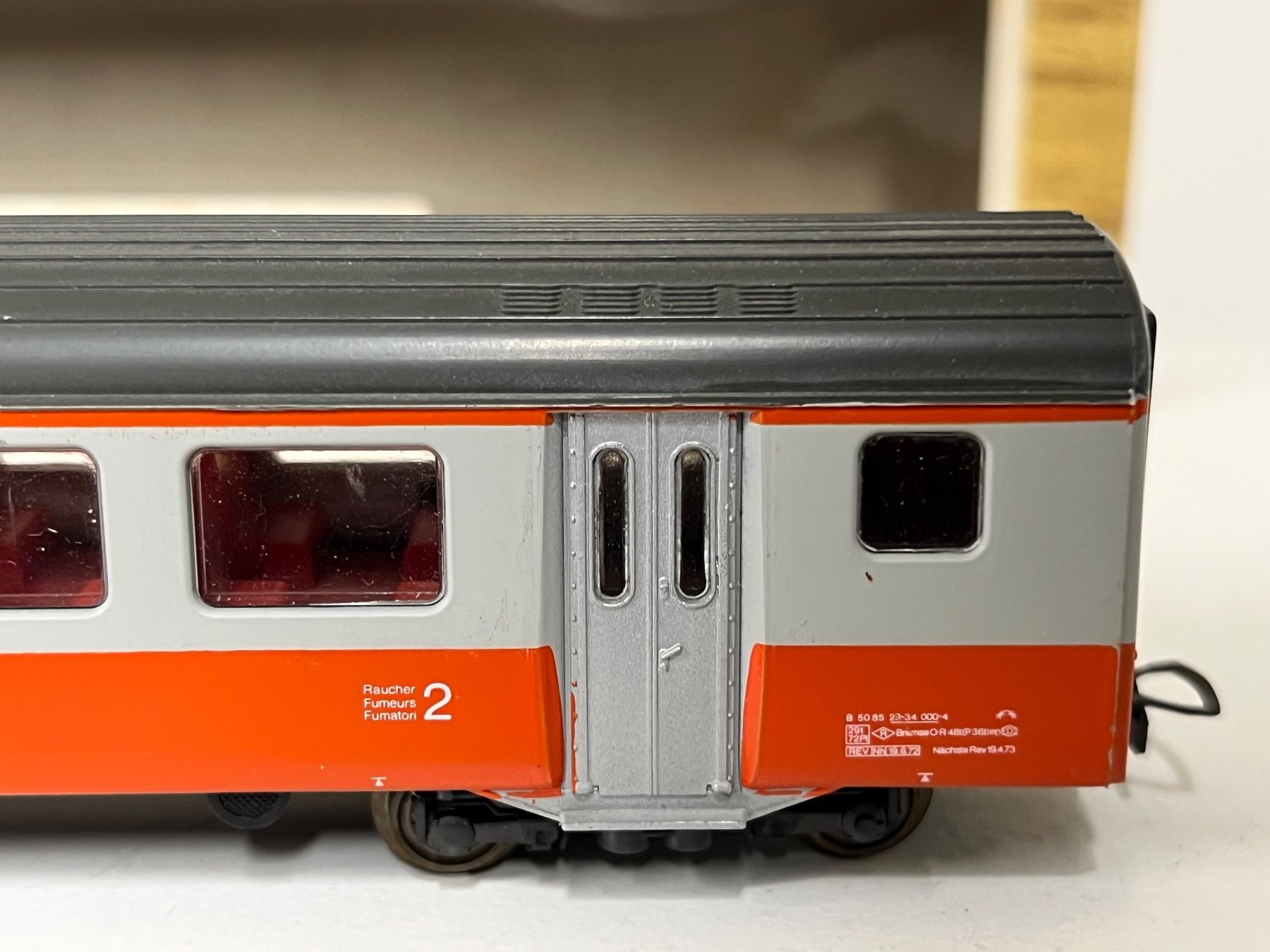 Liliput Modellini di ferrovie: Liliput SWISS EXPRESS  SBB  2.Kl.    H0 DC – Usato da Geroldswil venduto da TopTrain54 4