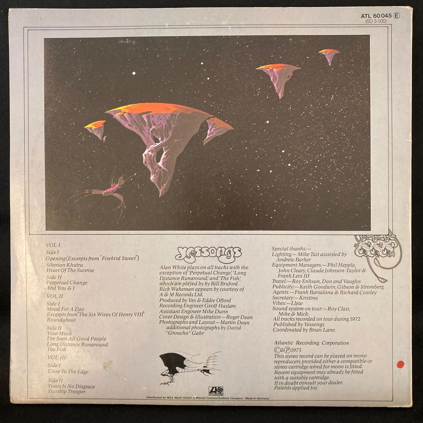 Dischi in vinile: Yes / Yessongs (3LP) – Usato da St.Gallen venduto da Out-take 1