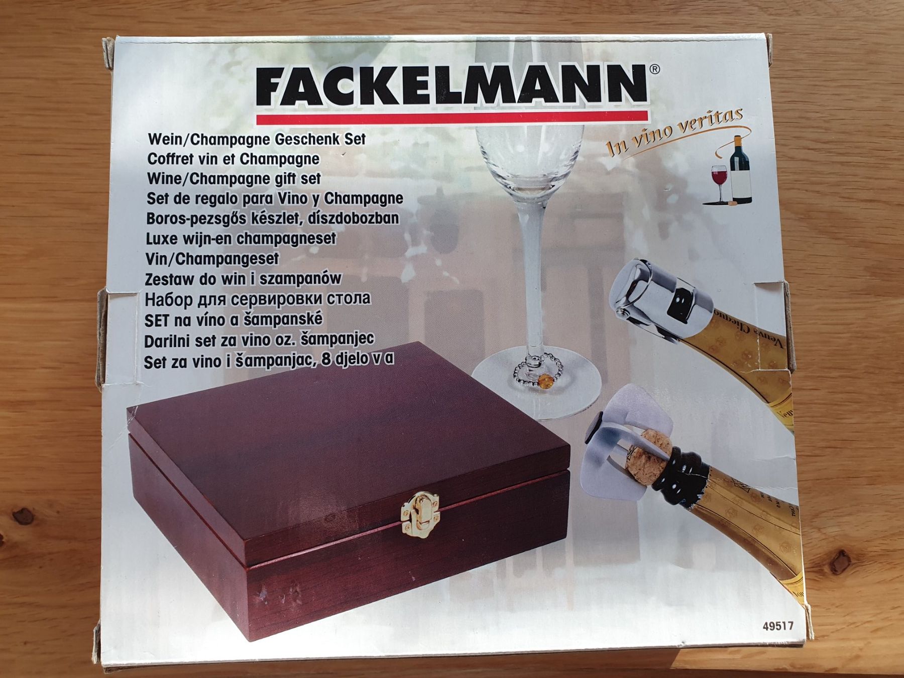 Set di posate: Fackelmann Wein/Champagne Geschenk Set – Nuovo (secondo la descrizione) da Flawil venduto da sba97