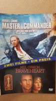 DVD 2 Filme Master & Comander Braveheart