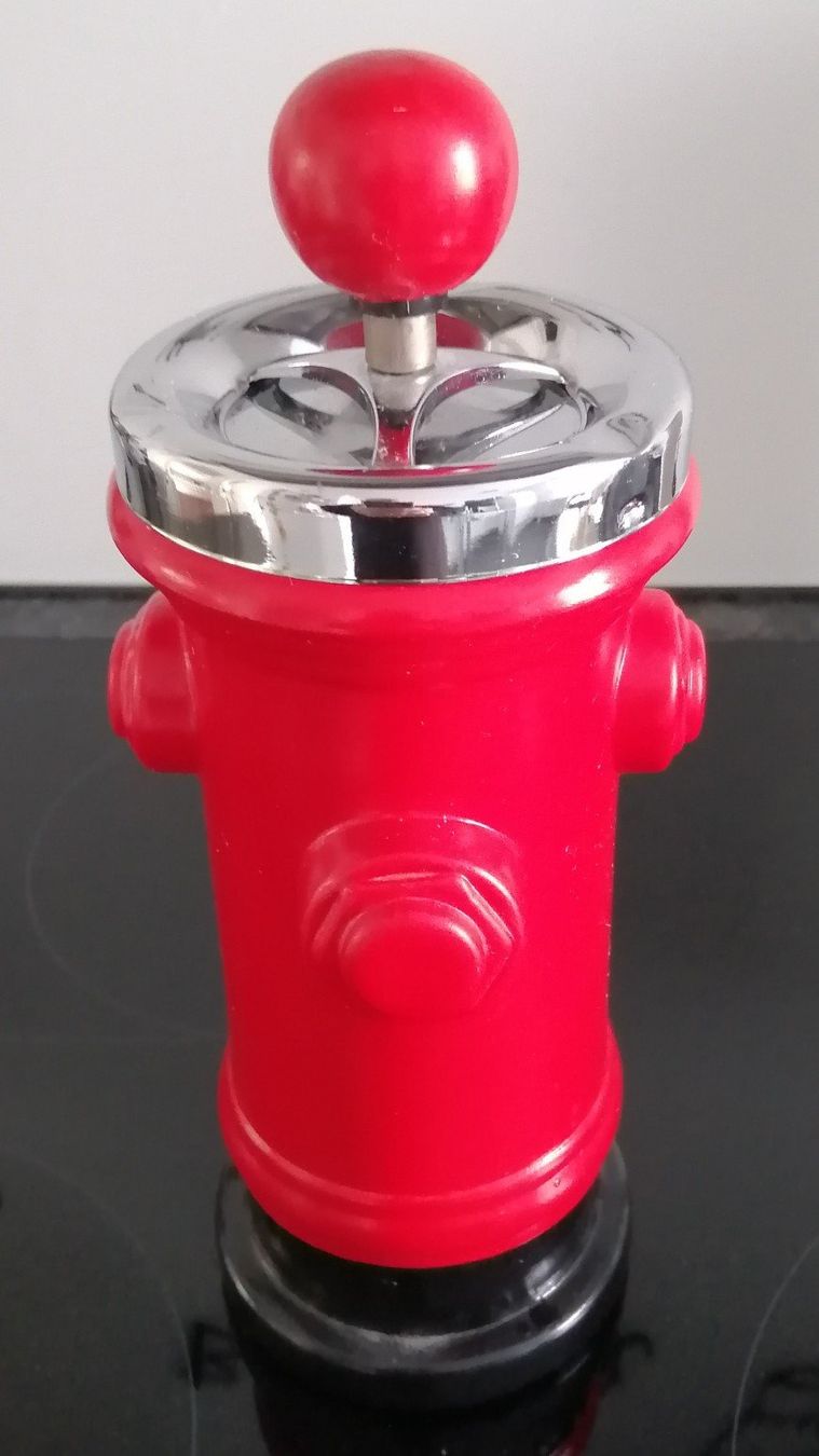 Portacenere: Aschenbecher "Hydrant" – Nuovo e nell'imballaggio originale da Bern venduto da Prasolux