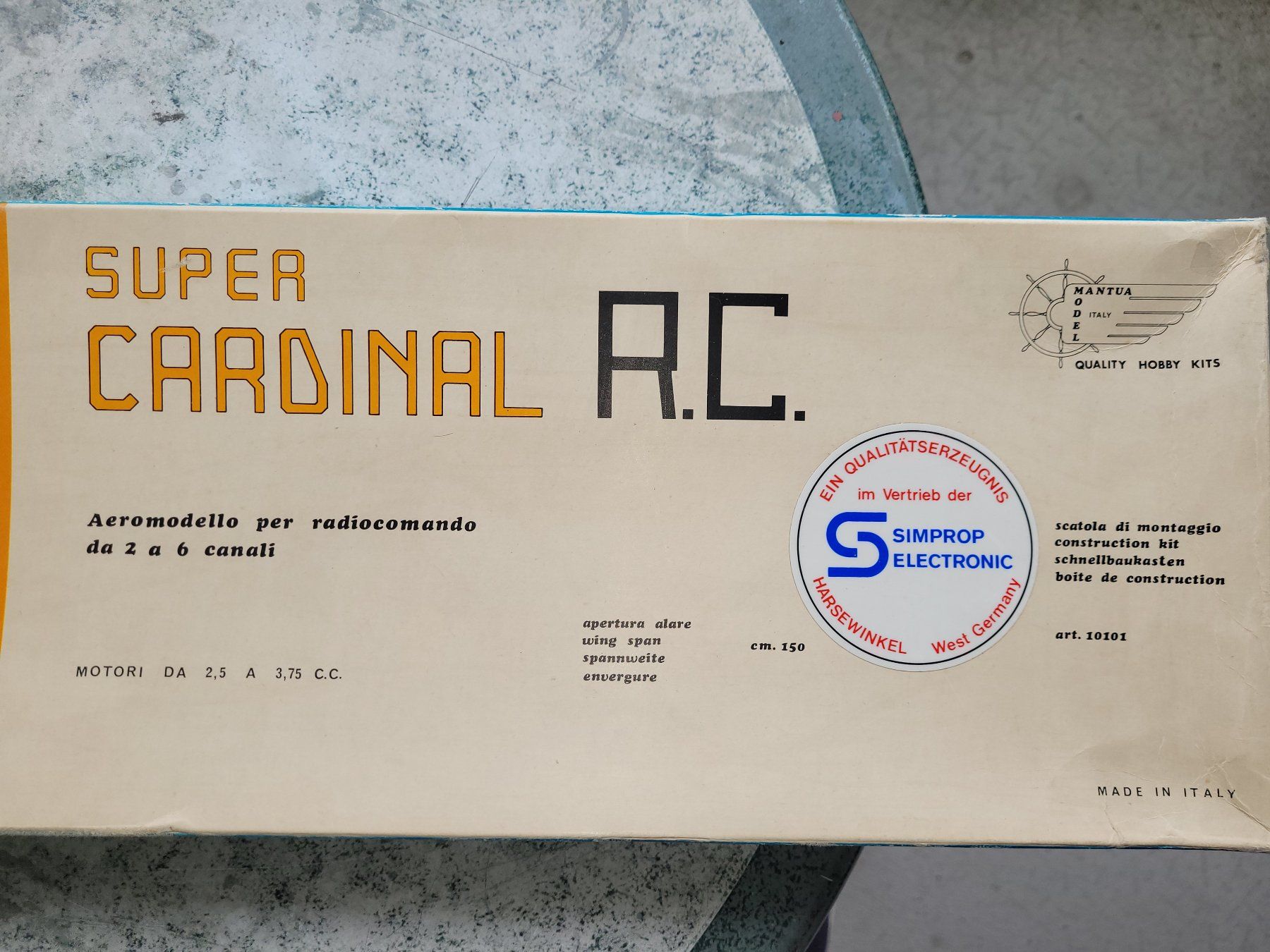 Rar! Super Cardinal von Mantua Model, Holzbausatz Neu+OVP. (Neu und ...