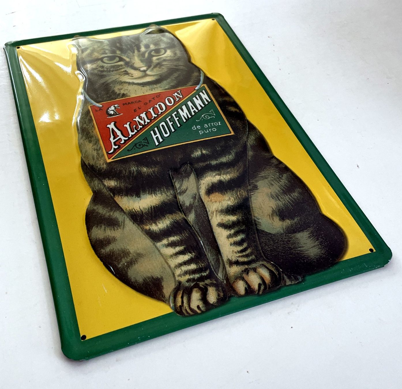 Insegne: Hoffmann "Die Katze" - Blechschild / Plaque en tôle Le chat – Usato da Savagnier venduto da Ne2065 1