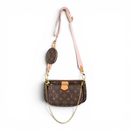 Louis Vuitton Multi Pochette Monogram rosa