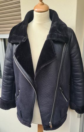 blouson oversize taille XS noir