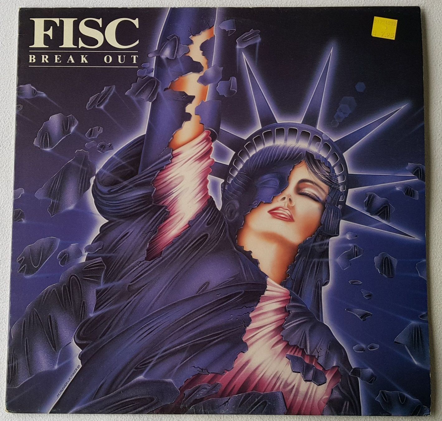 Dischi in vinile: Fisc – Break Out - LP - 1985 - First Press - Mausoleum – Usato da Uster venduto da Zardodel
