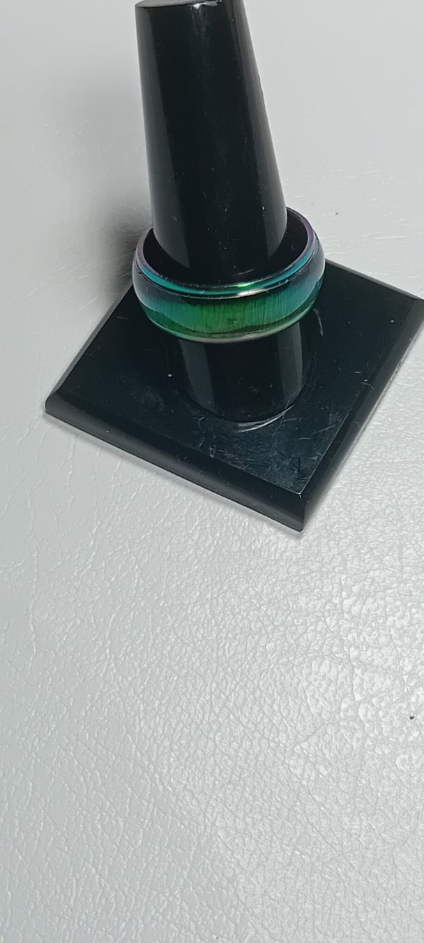 Ringe: ring edelsthal,,farb fechselen,,,grün – Neu (gemäss Beschreibung) aus Basel von bij_5hqd 2