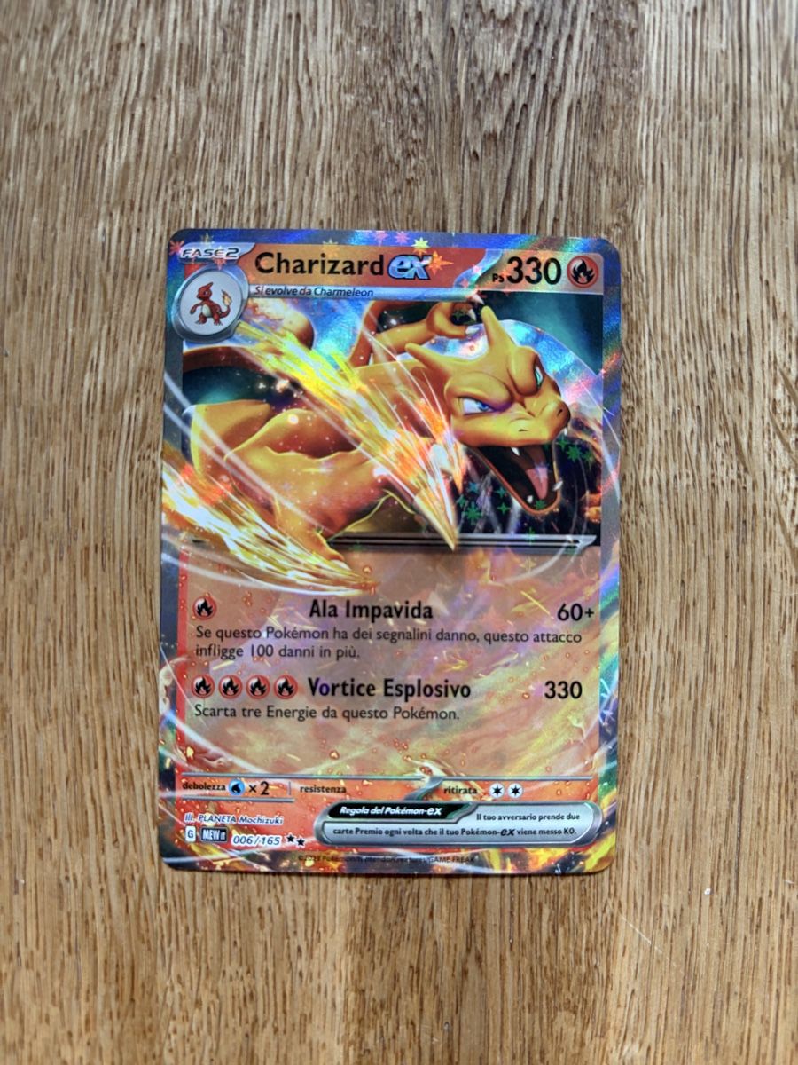 Pokémon Carte collezionabili: Charizard ex (MEW 006) 151 - Singles ITA – Nuovo (secondo la descrizione) da Celerina venduto da vyn_90