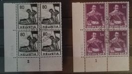 4254) 339, 341, Historische Bilder ET im 4-Block Kt. 90.-+