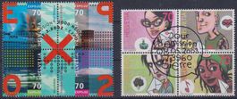 O80) Lot 4.Block 1041-1044 und 1088-1091, ET Vollstempel