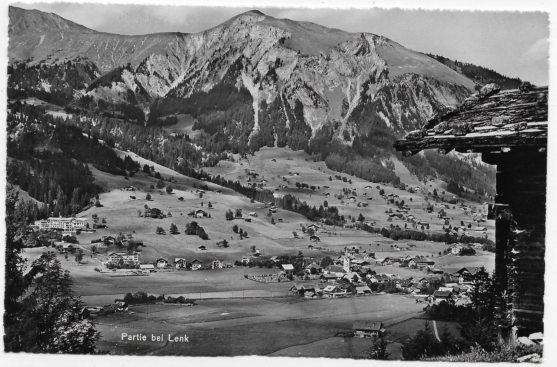 Cartoline postali: Partie bei Lenk – Usato da Hefenhofen venduto da Richsalz