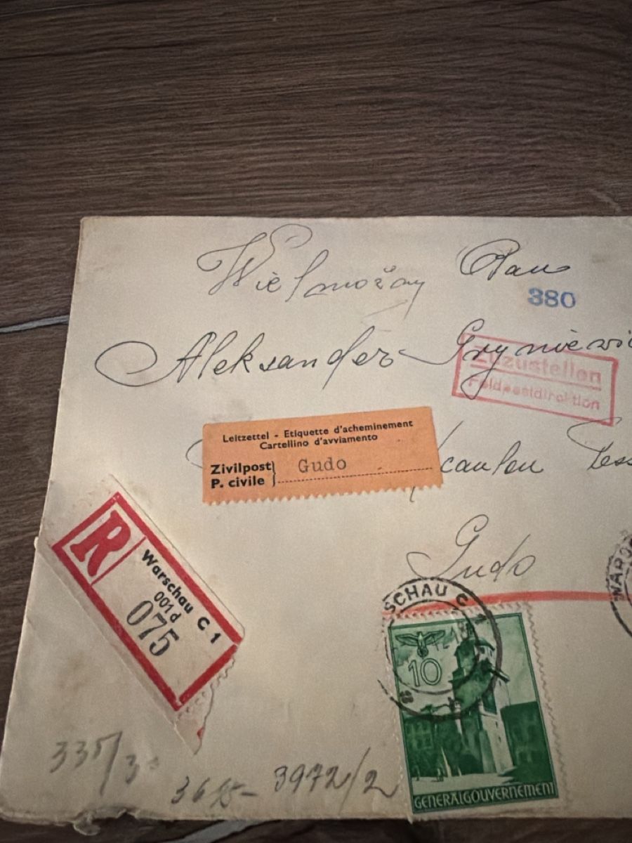 Alle Briefmarken: Briefumschlag mit Stempel und Adressat Grado – Gebraucht aus Allschwil von mel_8fhf 1