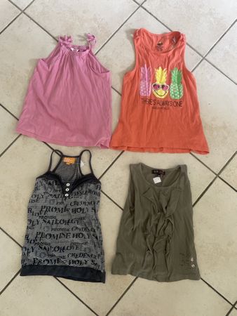 Sommer Top Set, 4 Stück, Grösse 134/140, Mädchen