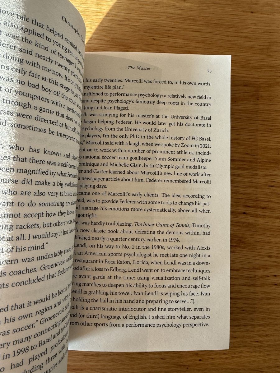 Bücher: The Master Roger Federer by Christopher Clarey, Paperback  – Gebraucht aus Mühlau von mat_zzj2 3