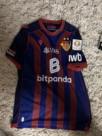 Fc Basel Adjetey #32 Trikot Matchprepared