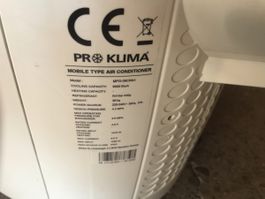 Pro Klima mobile Klimaanlage MPG-09CRN1 guter Zustand Fernb.