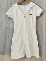 Kapuzenkleid Mitchell & Co. Weiss Gr S
