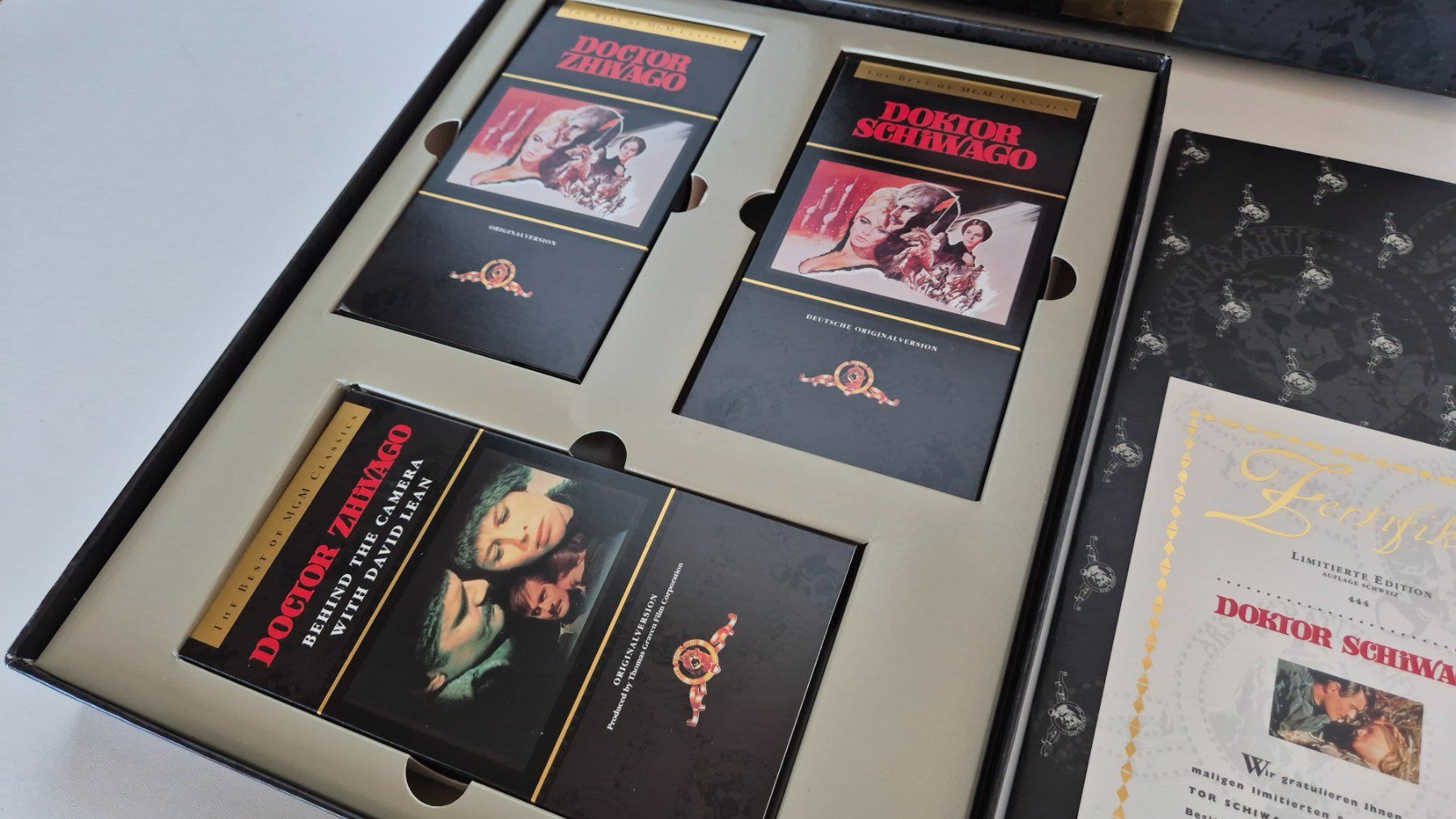 Tutti i VHS: MGM Classics VHS - Doktor Schiwago - Limitierte Edition – Usato da Bassersdorf venduto da retrolab 1