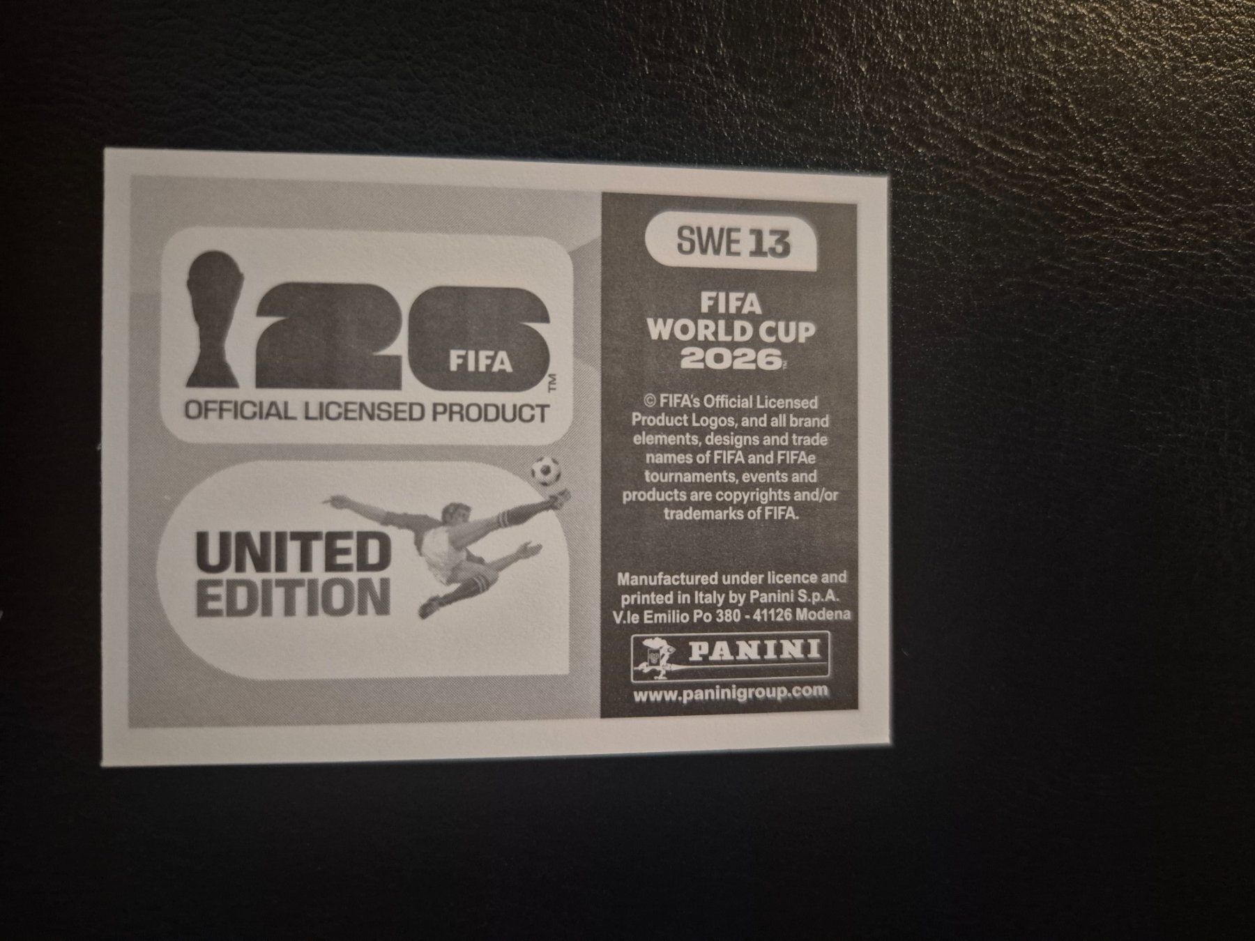 Panini Carte collezionabili: Panini WM 26 SWE 13 – Nuovo (secondo la descrizione) da Rorschacherberg venduto da AJ3108 1